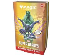 Mazzo Commander di Magic: The Gathering - Marvel Super Heroes Collector’s Edition - Wakanda per Sempre (Versione Inglese)