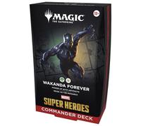 Mazzo Commander di Magic: The Gathering - Marvel Super Heroes - Wakanda per Sempre (Versione Inglese)