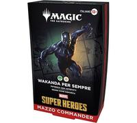 Mazzo Commander di Magic: The Gathering - Marvel Super Heroes - Wakanda per Sempre (Versione Italiana)