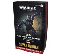 Mazzo Commander di Magic: The Gathering - Marvel Super Heroes - Wakanda per Sempre (Versione Italiana)