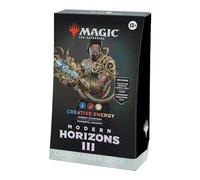 Mazzo Commander di Magic: The Gathering Orizzonti di Modern 3 - Creative Energy (mazzo da 100 carte, Collector Booster Sample Pack da 2 carte + accessori) (English Version)