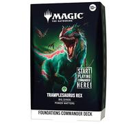 Mazzo Commander Fondamenti Magic: The Gathering - Travolgisaurus Rex (Versione Inglese)