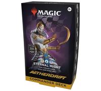 Magic: The Gathering- Mazzo Commander di Aetherdrift-Potenza Eterna (Versione Inglese), Colore White/Blue/Black, D4143000