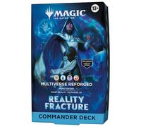 Mazzo Commander Magic: The Gathering Frattura della Realtà - Multiverso Riforgiato | Mazzo da 100 carte e accessori (Versione Inglese)