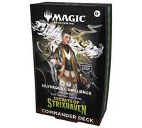 Mazzo Commander Magic: The Gathering I Segreti di Strixhaven - Influenza di Pennargento (Versione Inglese)