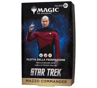 Mazzo Commander Magic: The Gathering | Star Trek - Federation Fleet (Versione Italiana)