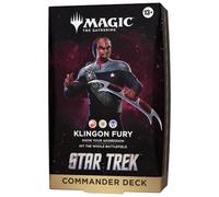 Mazzo Commander Magic: The Gathering | Star Trek - Klingon Fury (Versione Inglese)
