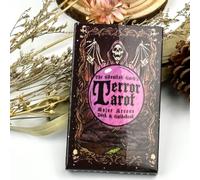 Mazzo dei Tarocchi del terrore, 23 Carte Arcani Maggiori con Guida PDF | Mazzo di tarocchi terrore da 23 carte, solo arcani maggiori, opere d'arte gotiche scure, guida PDF inclusa