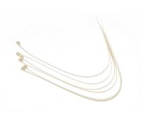 Mazzo Di 100 Fascette Per Cavi Bianche In Nylon 12 Pollici 300Mm
