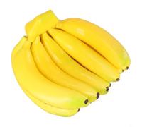 Mazzo di banane finte vibranti per esposizione decorativa in cucine ed eventi