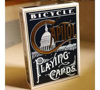 Mazzo di carte Bicycle Capitol (BLACK) Playing Cards by US Playing Card