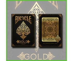 Mazzo di Carte Bicycle Gold Deck da Gioco Poker Collezione Playing Cards Magia