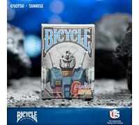 Mazzo di carte Bicycle Gundam rx78 Playing Cards