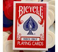 Mazzo di carte Bicycle Index Only Red Playing Cards