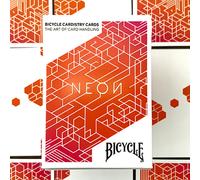 Mazzo di carte Bicycle Neon Cardistry Orange Bump Playing Cards