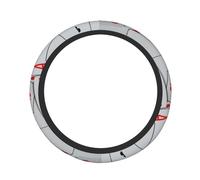 Mazzo di carte da gioco sparse. Il coprivolante in neoprene 15" per la maggior parte delle auto è progettato ergonomicamente per un comfort di guida sicuro.