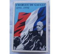 Mazzo di Carte da Poker 54 Playing Cards Charles De Gaulle 1890 - 1990