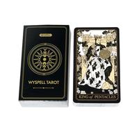 Mazzo di carte dei tarocchi, carte dei tarocchi di divinazione, 78 carte Tarocchi, Tarocchi Oracle Cards, Insight Divination Deck, Set di tarocchi, Divertenti carte dei tarocchi per divertenti