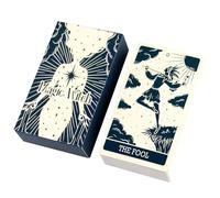 Mazzo di carte dei tarocchi, carte dei tarocchi per principianti ed esperti, set di 78 carte con guida ai significati, carte per raccontare la fortuna, gioco di divinazione spirituale, regalo per
