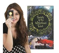 Mazzo di carte dei tarocchi degli spiriti del bosco | Tarocchi per divinazione e predizione del futuro | Mazzo di tarocchi standard per la lettura del destino | Mazzi di tarocchi per giochi da tavolo,