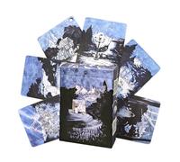 Mazzo di carte dei tarocchi, gioco interattivo da viaggio per legame familiare, set di tarocchi, per donne, ragazzi, ragazze, giovani, adolescenti, mamma, papà, moglie, marito, figlio, figlia, amici