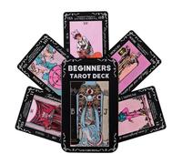 mazzo di carte dei tarocchi, versione inglese, giocattolo interattivo da | Giochi di carte da 78 fogli per feste per riunioni di famiglia, viaggi, eventi, vacanze, adolescenti e adulti