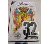 Mazzo Di Carte Fournier Naip Nº 32 Blu 50 Carte