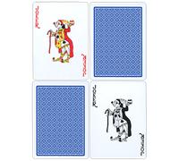 Mazzo di Carte Fournier Plastic Playing Cards - Regular Pips (blue)