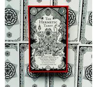 Mazzo Di Carte HERMETIC Tarot Esoterico Bianco Nero us games systems