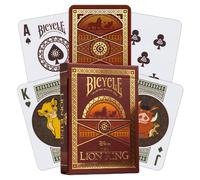 Mazzo Di Carte Ispirato Al Re Leone Disney Con Fodera Dorata 10042980