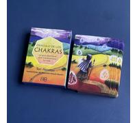 Mazzo di carte oracolo Chakra Wisdom in lingua spagnola, carte per divinazione e misteri, gioco di carte per feste in famiglia e con amici, regalo Carta tessile