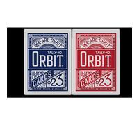 SOLOMAGIA Mazzo di Carte Orbit Tally Ho Circle Back (Red) Playing Cards