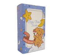 Mazzo di carte per tarocchi, mazzo tradizionale standard, design compatto adatto ai viaggi, d'arte a tema orso, strumento spirituale per la predizione della per letture, meditazione