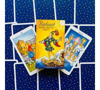 Mazzo Di Carte RADIANT RIDER-WAITE Tarocchi Esoterici Giallo US GAMES SYSTEMS