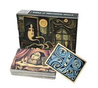 Mazzo Di Carte Tarocchi | Set Di 52 Carte Oracle Per Divinazione E Intuizione | Giocattoli Per Cartomanzia Spirituale | Per Compleanno Lettura Festa Preghiera Meditazione Journaling Uomini Donne