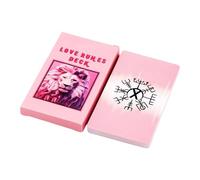 Mazzo Di Carte Tarocchi - Strumento Rituale Per La Divinazione Con Le Rune 'Amore - 24 Carte Oracle Dei Tarocchi | Per Adulti Donne Uomini Casa Viaggio Guida Spirituale Meditazione Crescita Personale