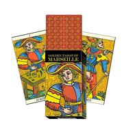 Mazzo Di Carte Tarot D'Oro Di Marsiglia Esoterico Fortuna Lo Scarabeo Nuovo