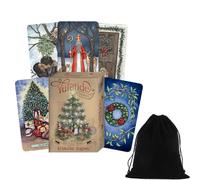 Mazzo Di Carte Tarot Yuletide E Guida Kristoffer Hughes E.O. Brown Con Sacchetto