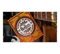 Mazzo di carte The Beatles (Orange) Playing Cards by Theory11