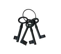 Mazzo di chiavi in ghisa pesante da arredamento decoro sala casa cucina