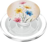 Mazzo di fiori selvatici ad acquerello PopSockets PopGrip per MagSafe