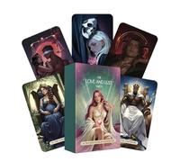 Mazzo di Tarocchi - Gioco di predizione del futuro Oracle da 78 pezzi, set di divinazione classico con guida, tavola della saggezza esoterica, supporto mistico per la predizione del futuro per feste