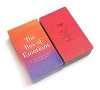 Mazzo di Tarocchi per Insight Emotivo - Carte professionali con Immagini Simboliche e Riflessioni Guidate per l'Autoconoscenza degli Adulti e la Crescita Personale Fiore di corvo nero,Gradiente BOX di