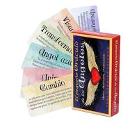 Mazzo di Tarocchi | Strumento di Divinazione per la Lettura degli Angeli | Mazzo Di Carte Oracolari - Per Bambini, Donne, Uomini, Casa, Viaggio, Festa, Guida Spirituale, Meditazione, Crescita