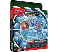 Mazzo Lotte Deluxe Quaquaval-ex del GCC Pokémon (Mazzo di 60 Carte Pronto per Giocare e altri Accessori), Edizione in Italiano
