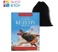 Mazzo Oracle Kuan Yin Wild by Blue Angel, 44 Carte con Guida e Borsa in Velluto