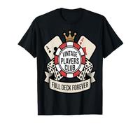 Mazzo Vintage Players Club Forever Poker Maglietta