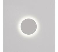 MAZZOLA LUCE Applique da parete rotonda gesso bianco moderna led 6W 3000K per interni