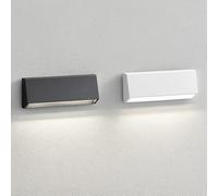MAZZOLA LUCE Applique lampada segnapasso con cover intercambiabile bianco antracite per esterni led 4w 4000k ip65