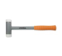 MAZZUOLA MARTELLO ANTIRIMBALZO CON MANICO IN ACCIAIO Ø40mm o Ø60 mm MUNDIAL